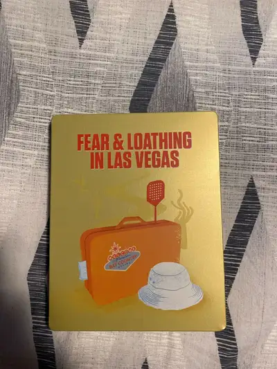 Selling a mint condition steel book edition blu ray copy of Fear And Loathing In Las Vegas. Opened a...