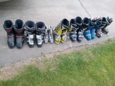 Ski Boots (Downhill + 1 set of X-country), View more