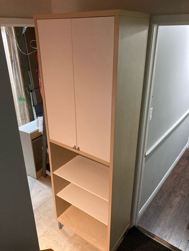 Ikea large book case with 2 doors in Bookcases & Shelving Units in Oakville / Halton Region