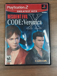 Resident Evil Code Veronica X for the Playstation 2 console