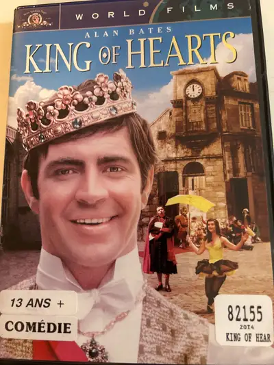 King of hearts - DVD - français à vendre 12$., View more