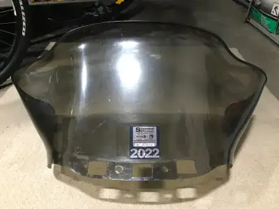 SKIDOO part for sale: 1. Like new Ski-doo MXZ ZX chassis dark smoked windscreen. Fits all 1999-2002...