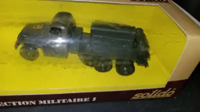 Die Cast SOLIDO MILITARY #6044 GMC U.S. ARMY MILITARY GENERATOR / COMPRESSOLIDO MILITARY #6044 GMC U...