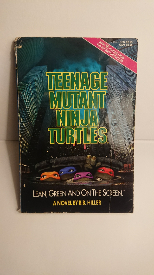 Teenage Mutant Ninja Turtles Book Lean, Green And On The Screen in Children & Young Adult in Thunder Bay