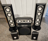 Yamaha  speakers and subwoofer 