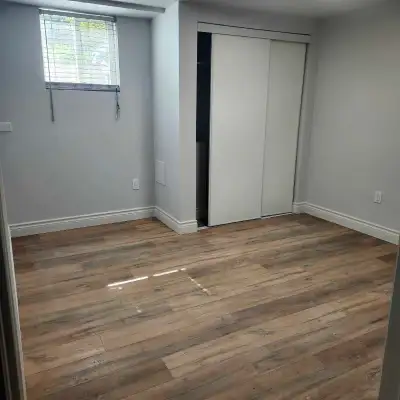 1 bed basement unit