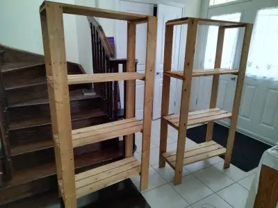 Handmade Wooden Shelving Units, View more