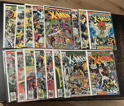 X-men 94 to 143 inclusive comics run. All keys included., View more