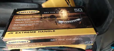 Smittybilt 769311 grab handles for Jeep Wrangler JK 2007-2018. Bought this years ago but never insta...