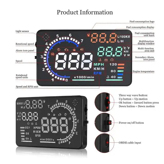 Excellent Portable HUD (Head-Up Display) in General Electronics in Edmonton - Image 6