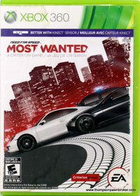 XBOX 360 NEED FOR SPEED - MOST WANTED GAME