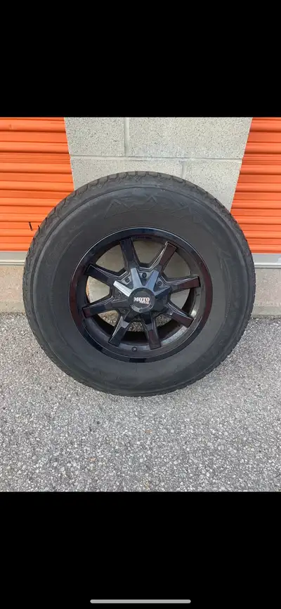 I am Selling these Firestone tires and rims for $555. They are in great condition. Lots of life left...