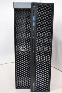 Dell Precision 5820, 6C Xeon, 64GB, 1TB SSD+, Quadro P4000/8GB