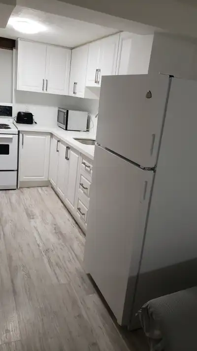 Welcome to this beautifully renovated, fully furnished basement apartment located in the highly desi...