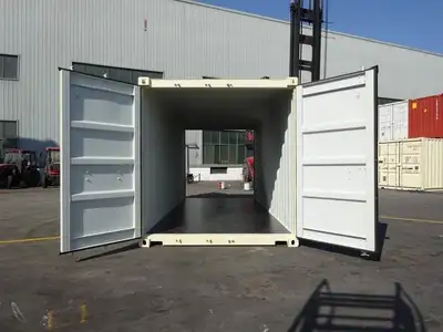 Sea Can 20ft Double Door Shipping Container | Doors on Both Ends, View more