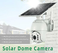 HD 1080P Wi-Fi Outdoor PTZ Solar Power Security CCTV Camera