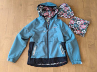 Manteau de printemps nano grandeur 12 ans avec tuque + cache cou