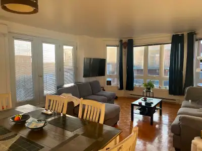 BETTER than a Hotel! LARGE BRIGHT sunny top floor of a condo 6th floor. Fully furnished wth linens a...