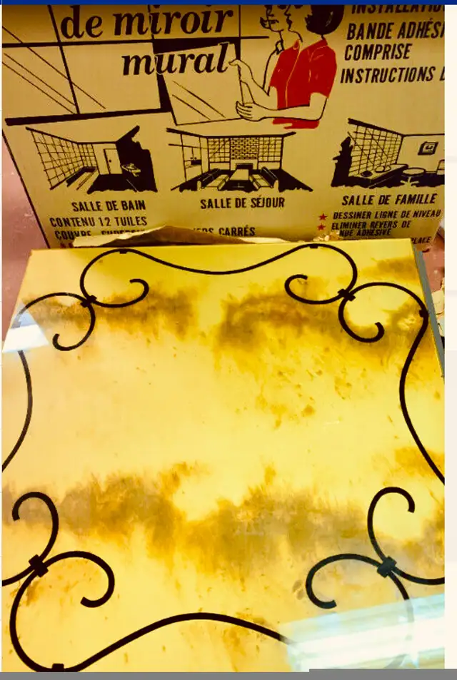 MCM Vintage Mirror Wall Tiles 12” sq. $12 @ box in Home Décor & Accents in Ottawa - Image 6