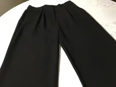 Ensemble pantalon + longue tunique - couleur noir - 46’’ - 117cm pantalon jambes larges - 2 poches à...