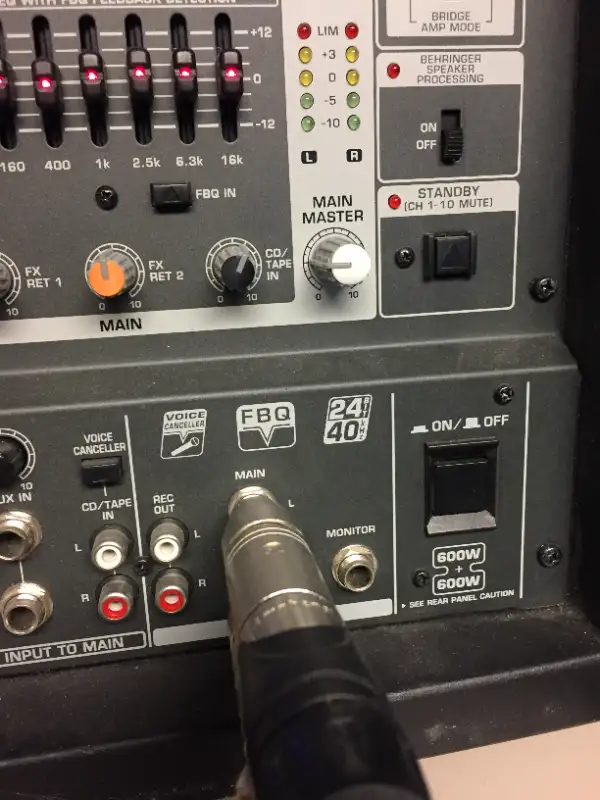 BEHRINGER  PMP1280S  POWERED MIXER65585441586689123