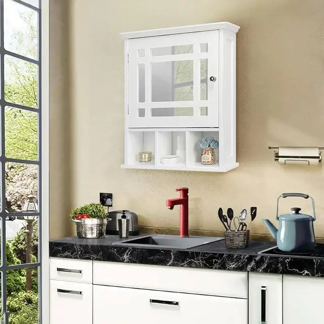  20"L medicine Cabinet, Bathroom Cabinet, Hanging Cabinet in Bathwares in Markham / York Region - Image 9