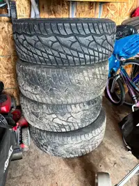 Venom ice hunter studded winter tires. 275/55/20