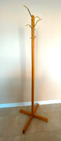 Wooden Coat Hanging Stand
