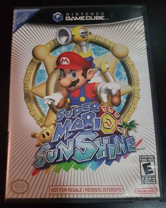 SUPER MARIO SUNSHINE dans Consoles classiques  à Ville de Montréal