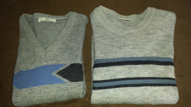 2 Real Wool Sweaters X 40$ / 2 Chandails Vraie Laine X 40$ dans Hommes  à Ville de Montréal - Image 3
