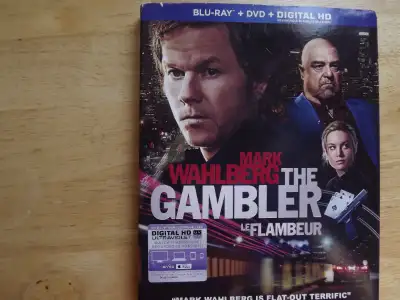 FS: "The Gambler" (Mark Wahlberg) BLU-RAY + DVD + HD