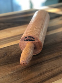 NEW!! Hand-Turned OAK LARGE Rolling Pin & MUCH MORE!