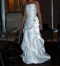 robe de bal ou mariage