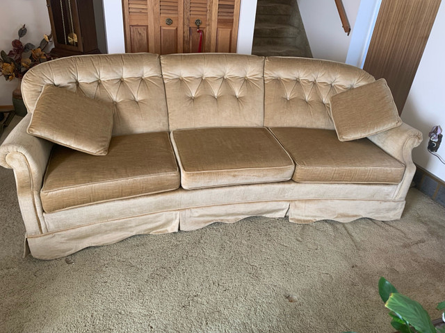 Couch with matching chair in Couches & Futons in Medicine Hat
