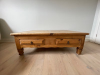 Solid Pine Coffee Table