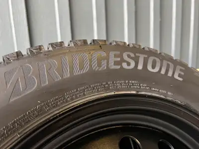 Bridgeton Blizzak Winter Tires and Rium Size 205/55R16 Used in Toyota corolla. Very good condition.