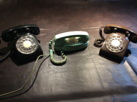 3 ROTARY PHONES INCLUDING PRINCESS ....