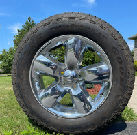 Ram 1500 rims and tires