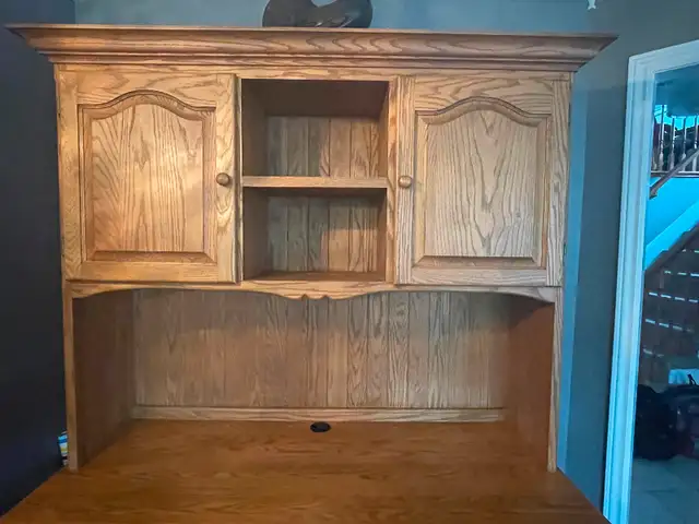 Oak desk top in Desks in Stratford - Image 3