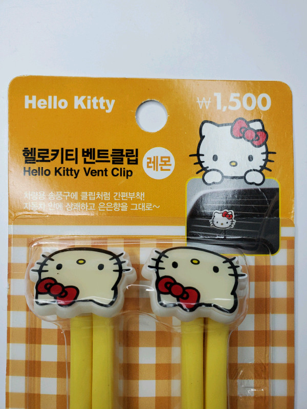 Sanrio Hello Kitty Air vent clip (Korea) in Other in Strathcona County - Image 3