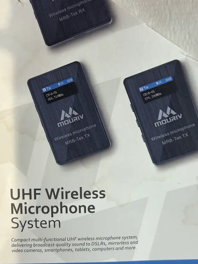 Mouríy MRB-Tek TX Microphone in Pro Audio & Recording Equipment in Sudbury - Image 4