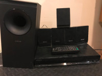 Sony DVD home theatre system with mix of DVD's
