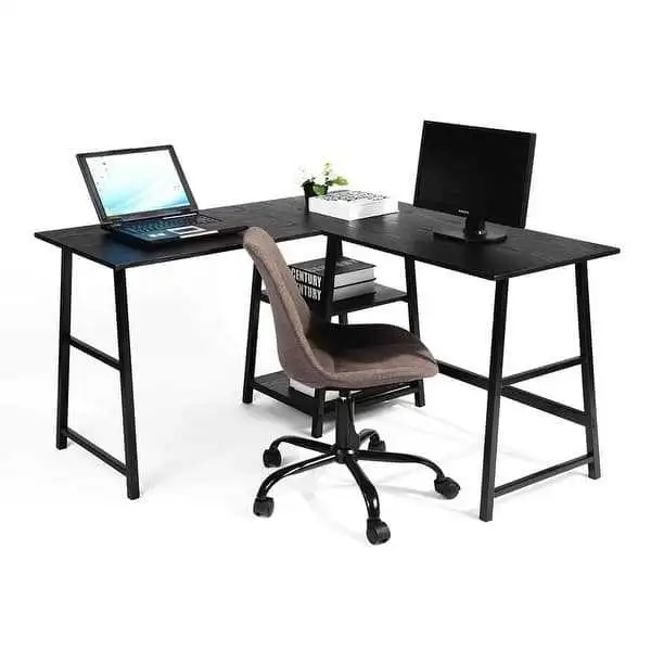 Computer Desk (L-shaped) - Modern & compact in Desks in Ottawa - Image 4