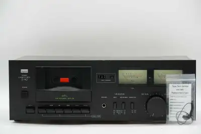SERVICED: Sansui Stereo Cassette Deck (D-90), View more