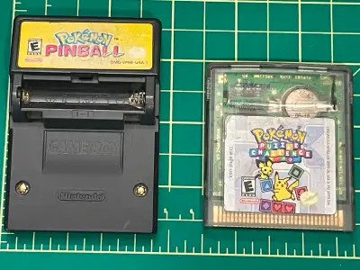 Pokémon Pinball and Puzzle Challenge for Gameboy Color, View more