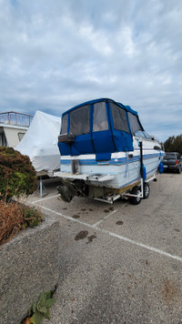 1988 bayliner 24 foot cabin cruiser 