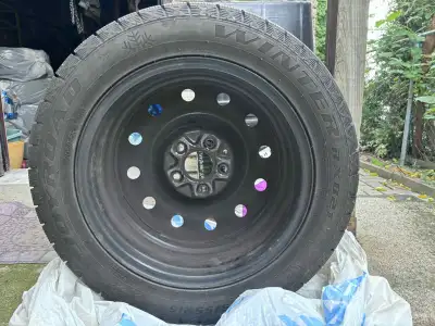 4 16inch winter tires with rims included for sale Only used for 2 winters, they are in great shape....