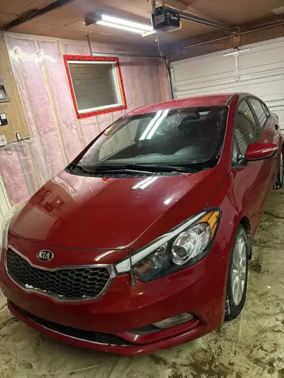 2014 Kia Forte. 1.8 L engine. Car is in great shape. Windshield has some damage. New all weather tir...