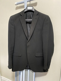 Men's Slim fit black suit jacket