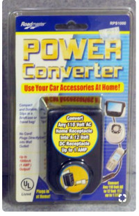 NEW Power Converter Convert 110v AC to 12v 1 Amp DC Adapter